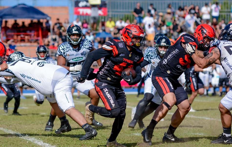 T-Rex vence o Galo FA e conquista o Brasil Bowl 2022