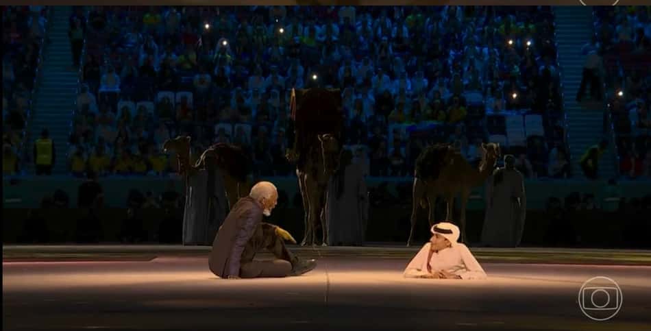 Discurso de Morgan Freeman, festa e mascotes marcam a cerimônia de abertura da Copa do Mundo 2022