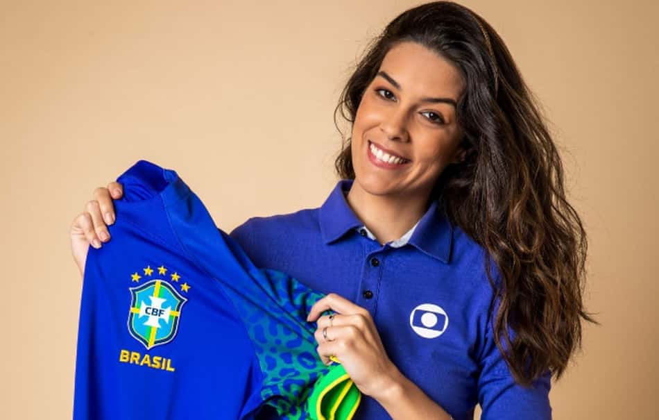 Renata Silveira volta às transmissões da Copa na Globo; veja qual jogo ela narra