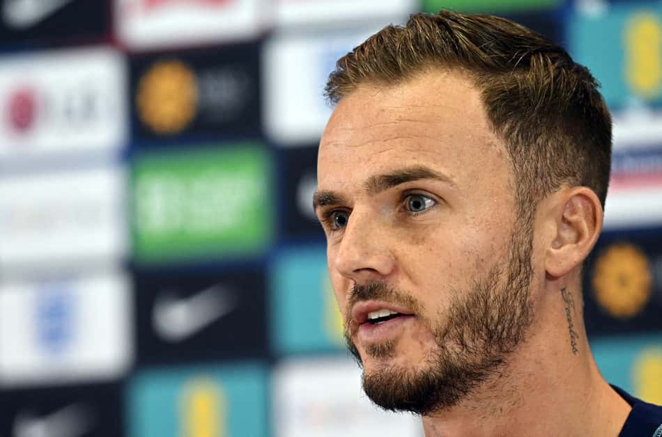Maddison não participa de treino da Inglaterra e deve ser desfalque pelo segundo jogo seguido