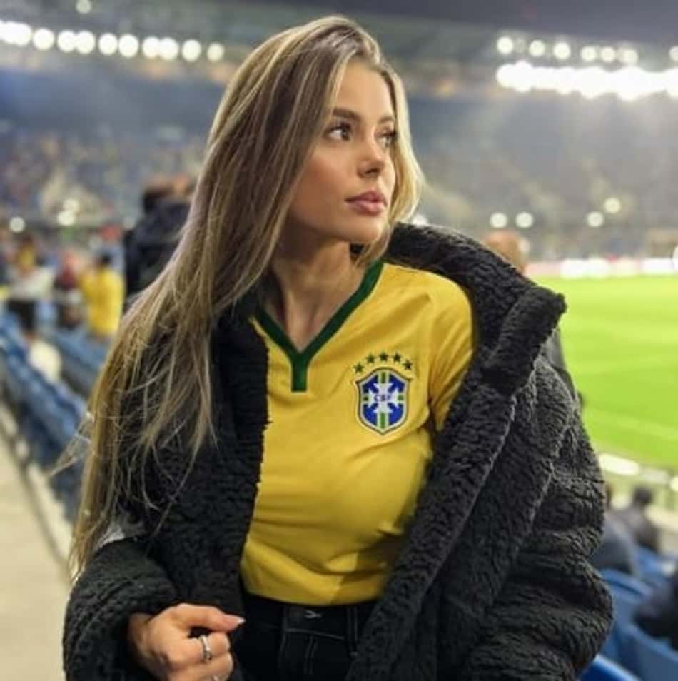 Esposa de titular da Seleção Brasileira revela ansiedade: 'Me tremendo toda'