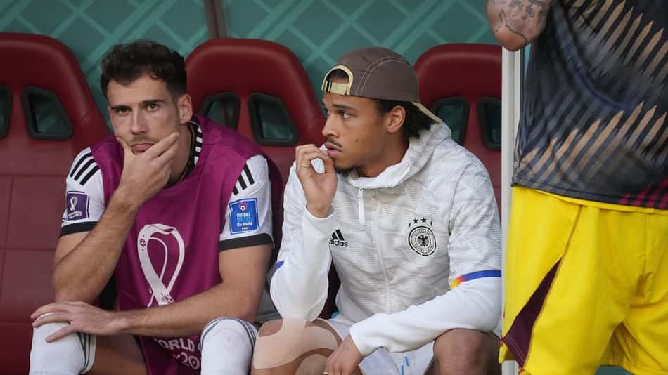 Sané volta a treinar no campo e vira 'messias' da Alemanha para continuar na Copa