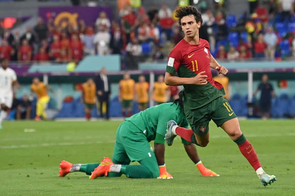 João Félix celebra vitória de Portugal na Copa e brinca: 'Minha mãe deve ter tido um treco'