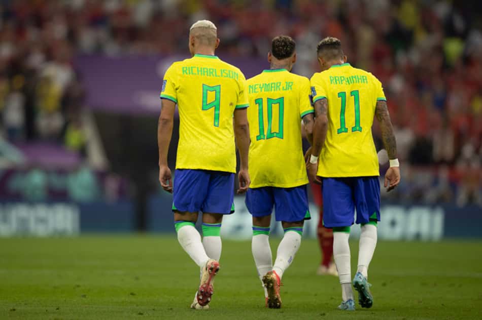 Brasil x Sérvia - Richarlison. Neymar Jr. Raphinha