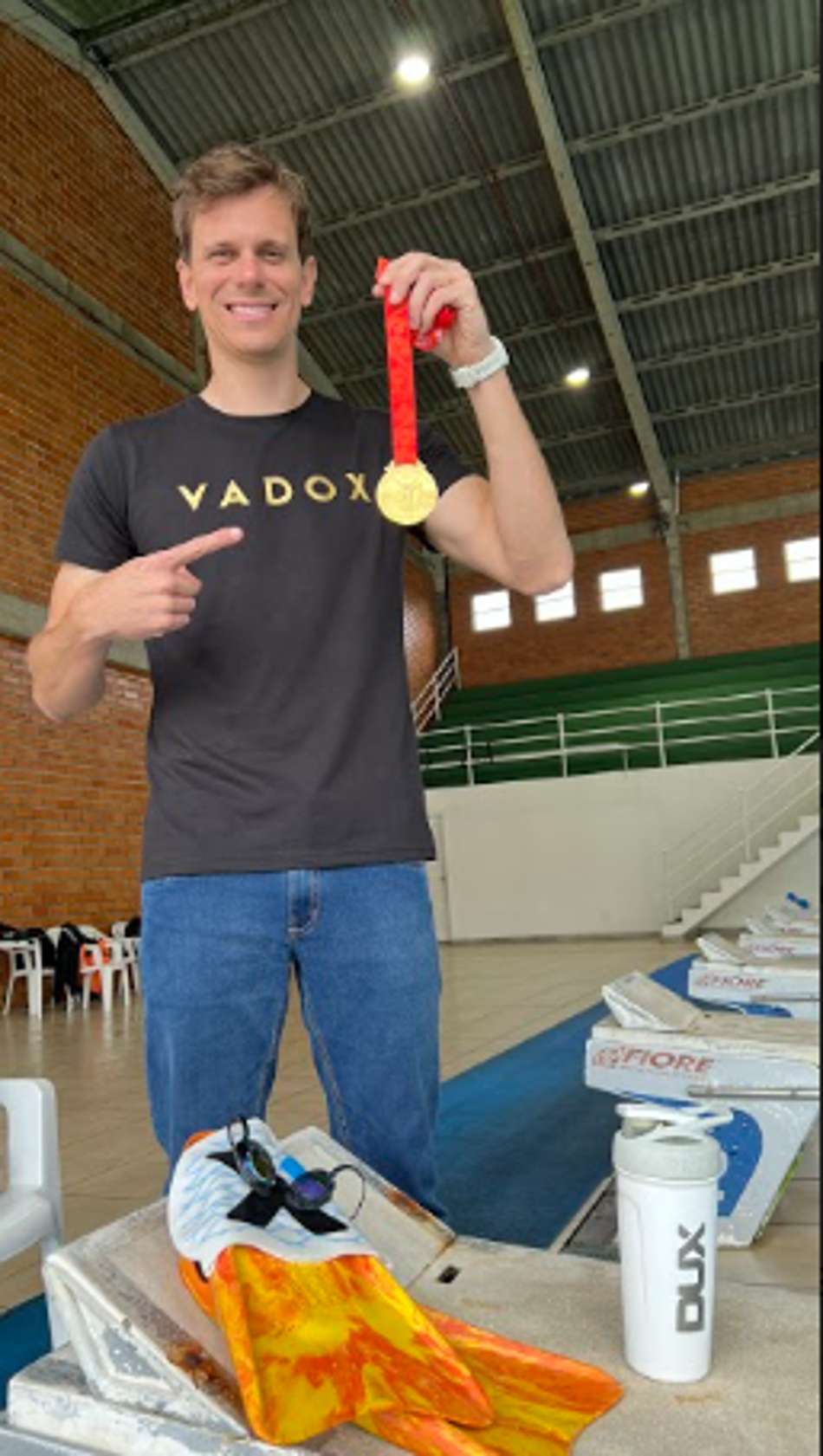 Cesar Cielo lança programa de aprendizagem e treinamento para a natação