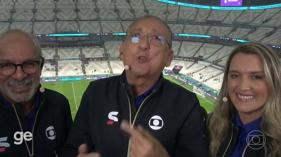 Galvão Bueno reage à eliminação da Alemanha na Copa: 'Duas seguidas fora!'