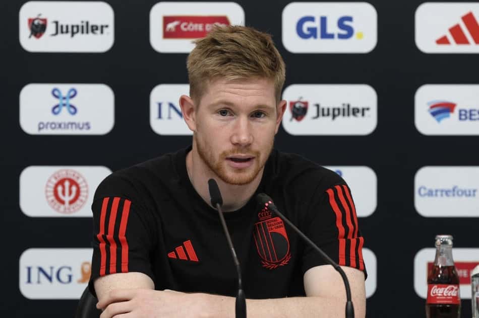 De Bruyne, da Bélgica, se defende de atuação ruim na estreia: 'Não podemos jogar como Manchester City'