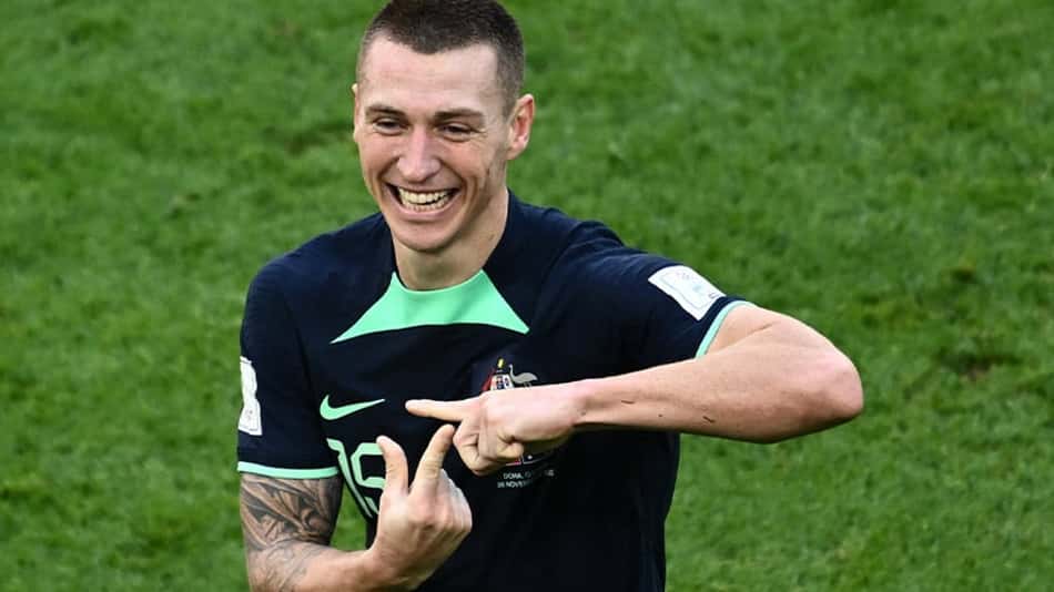 Austrália quebra longo jejum e autor do gol se emociona: 'Melhor sentimento do mundo'