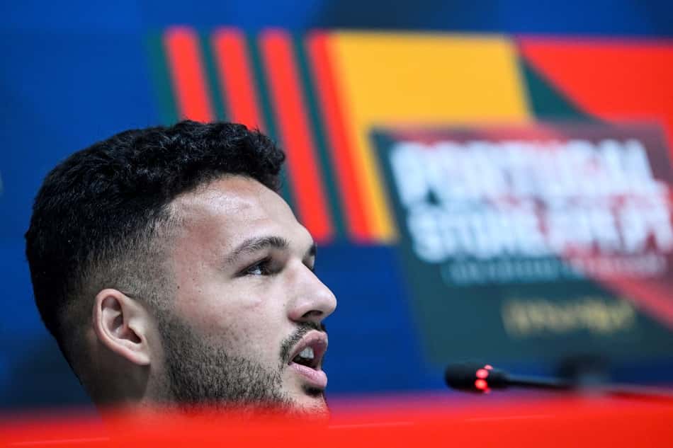 Atacante de Portugal valoriza importância de CR7 e analisa o Uruguai: 'Muito forte'