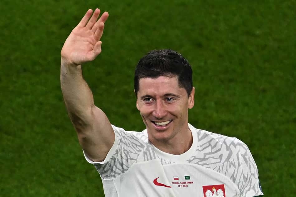 Emocionado, Lewandowski fala sobre primeiro gol em Copas do Mundo: 'Sei o quanto lutei'