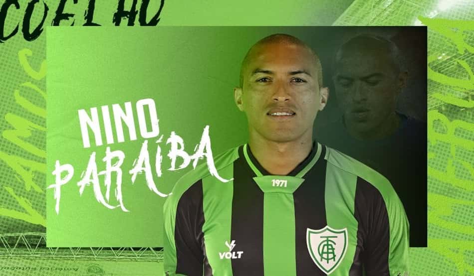 América-MG anuncia contratação de Nino Paraíba; Cáceres é dispensado