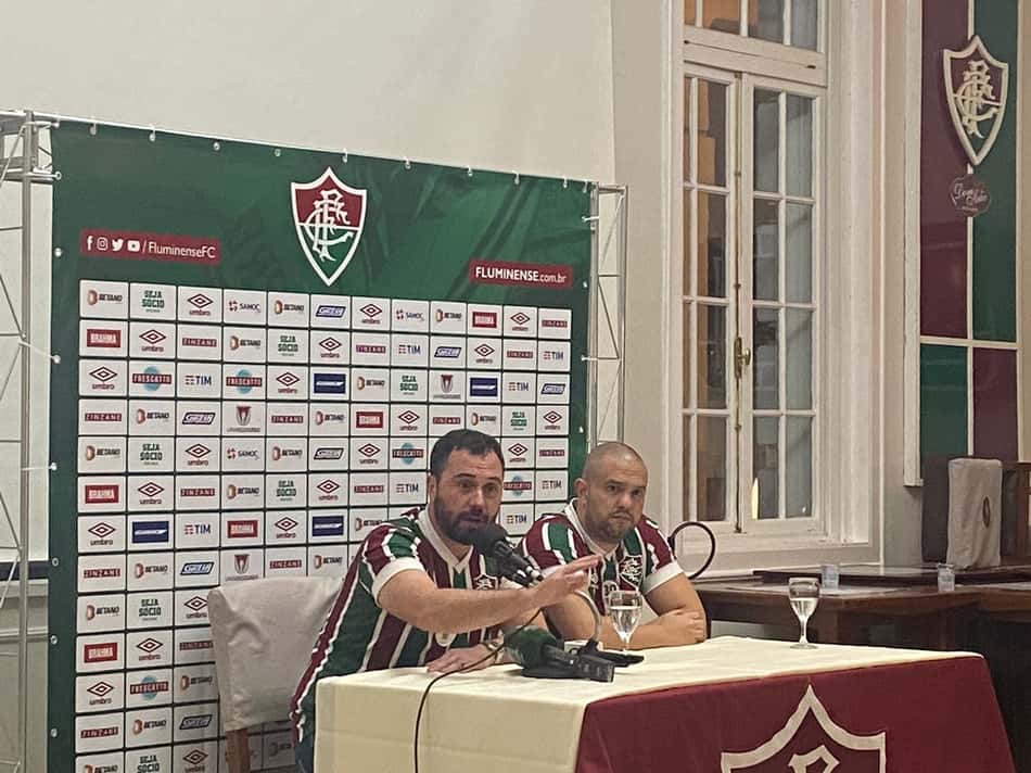 Após vencer as eleições do Fluminense, Mário Bittencourt fala sobre reforços, Fred e investimentos