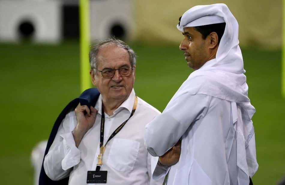 Presidente da federação de futebol da França afirma: 'Qatar é um país amigo'