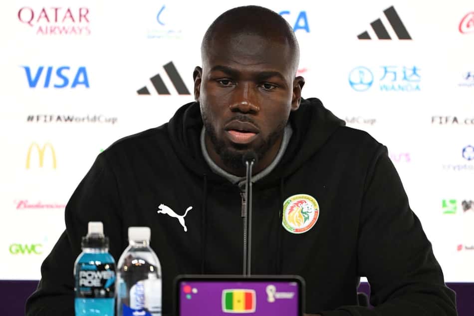 Capitão de Senegal, Koulibaly analisa jogo contra Equador: 'Está nas nossas mãos'