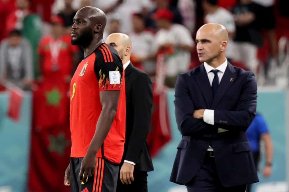 Roberto Martínez, técnico da Bélgica, lamenta derrota para Marrocos: 'Remédio amargo'