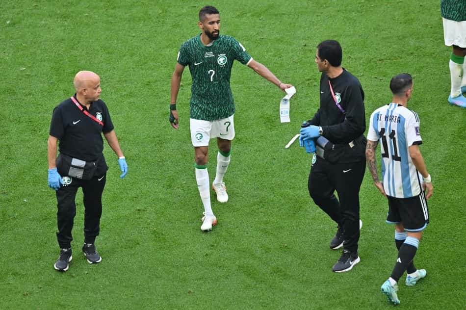 Arábia Saudita anuncia corte de mais um jogador na Copa do Mundo