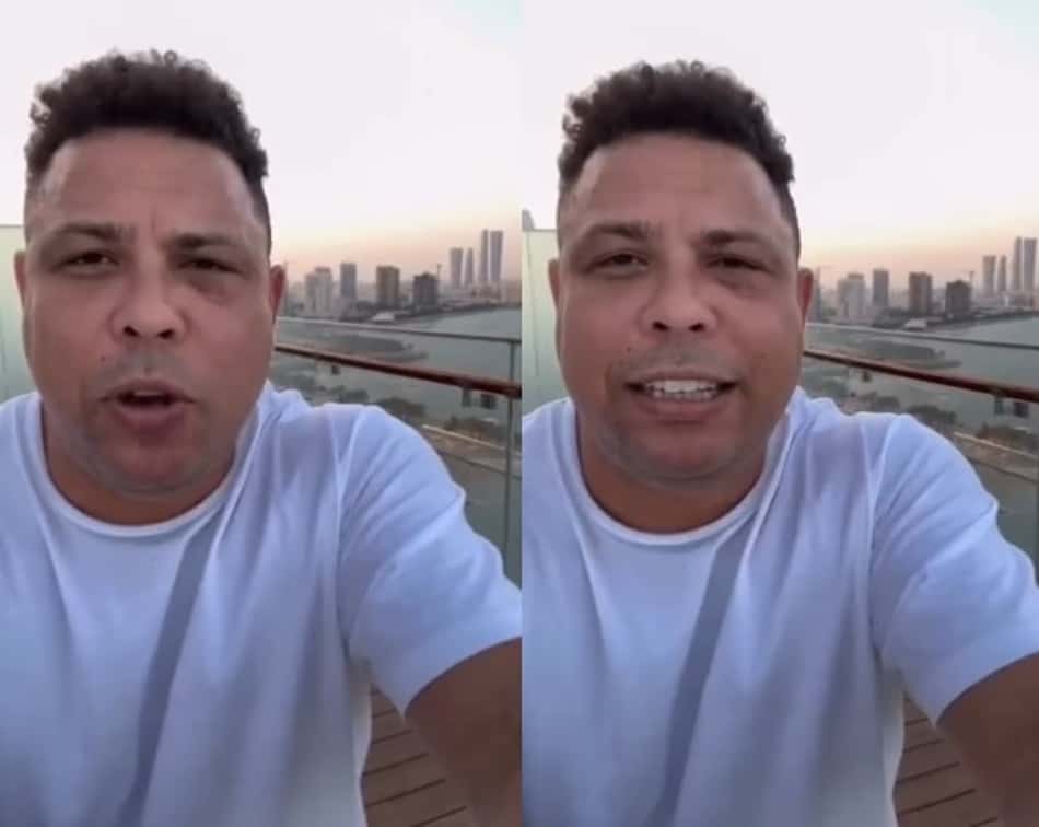 Ronaldo Fenômeno fala sobre recuperação da covid-19: 'Quase sem sintoma'