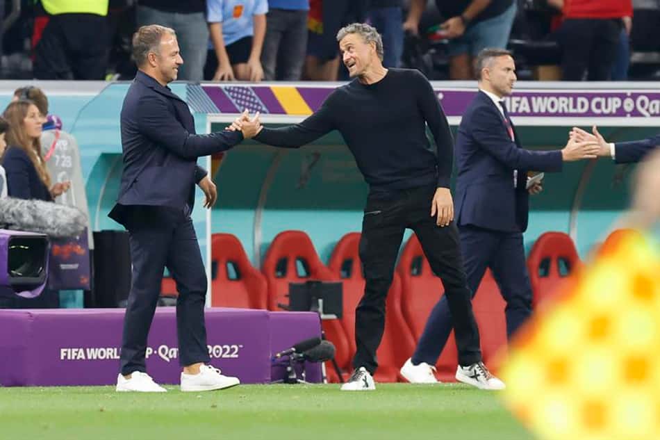'É gigantesco o que conseguimos', diz técnico da Alemanha após empate com Espanha na Copa do Mundo