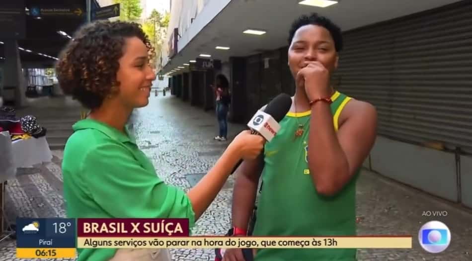 Torcedor prevê vitória do Brasil sobre a Suíça mas crava 'gol de Arrascaeta'