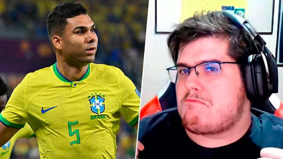 Internautas brincam com nomes de Casemiro e Casimiro: 'Dois caras f****'