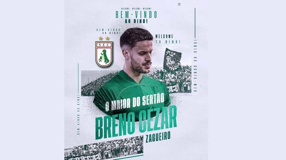 Breno Cézar é anunciado como novo reforço do Sousa EC para 2023