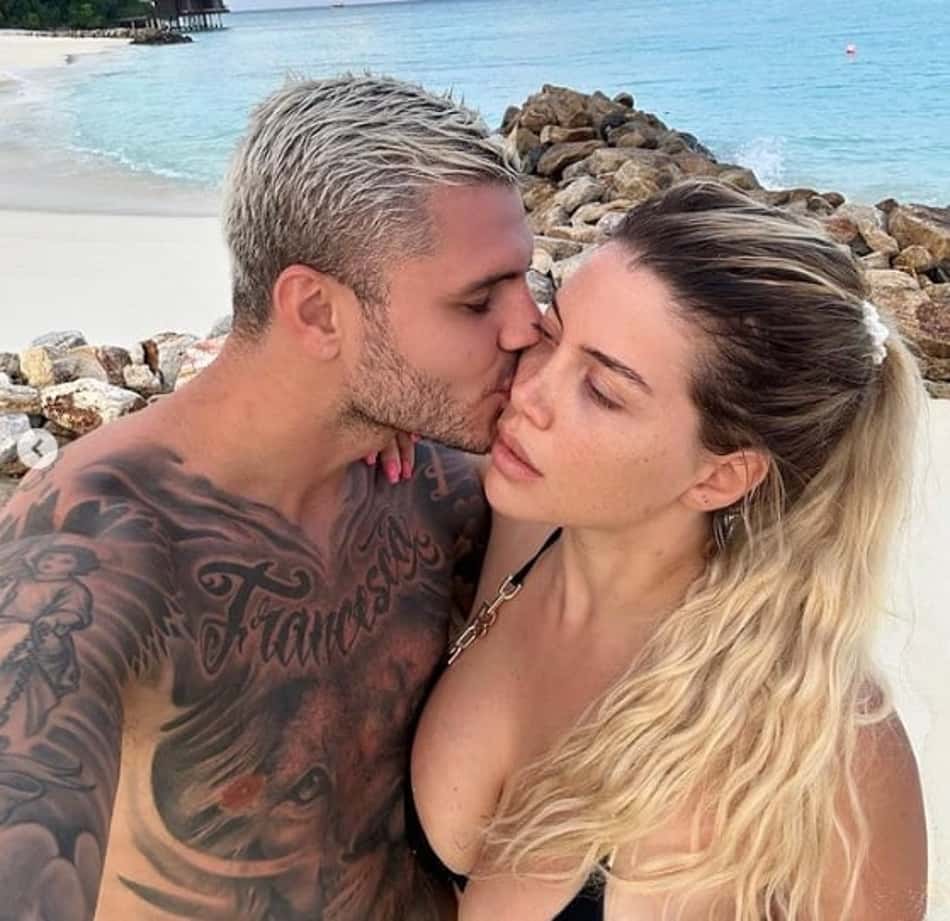 Após férias nas Maldivas, Wanda Nara explica relação com Mauro Icardi