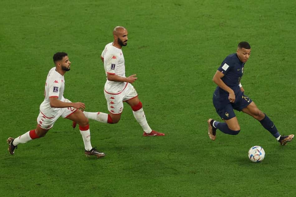 Mbappé França Tunísia