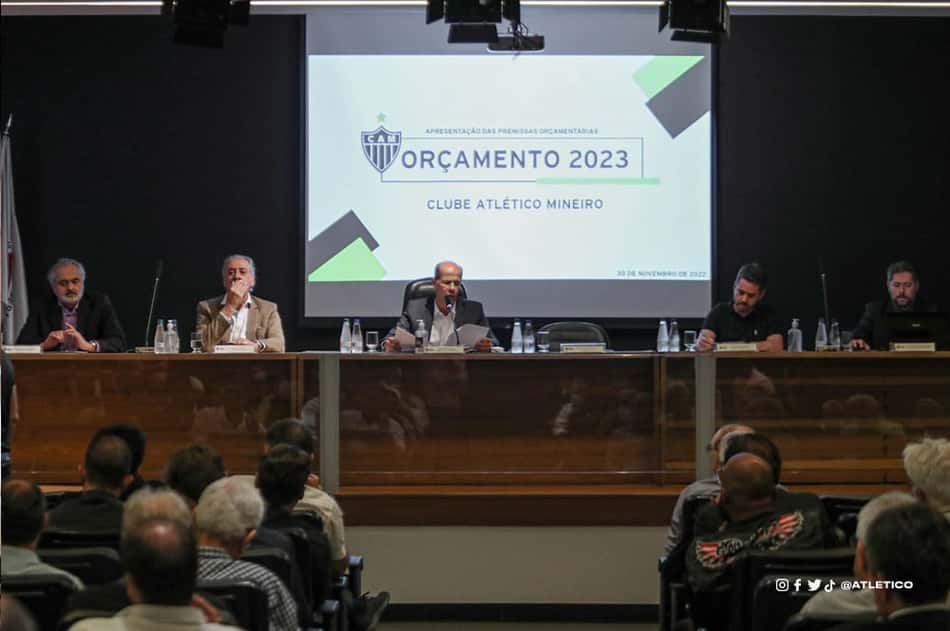 Por unanimidade, Conselho Deliberativo do Atlético-MG aprova orçamento para 2023