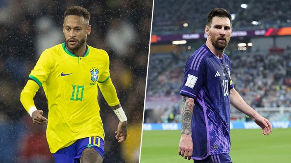 Possível encontro de Brasil e Argentina na semifinal da Copa do Mundo agita a web
