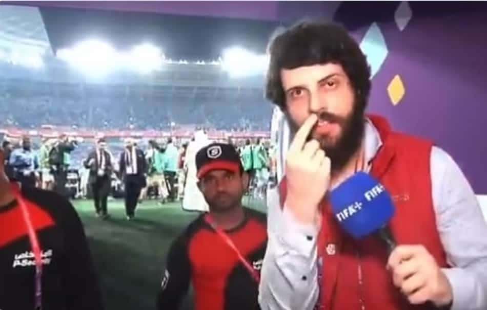 Defante tenta 'carteirada' em estádio no Qatar e é barrado por seguranças