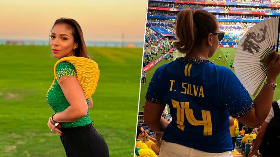 Esposa de Thiago Silva conta que perdeu 28 quilos entre uma Copa e a outra: 'Lutei muitos anos'