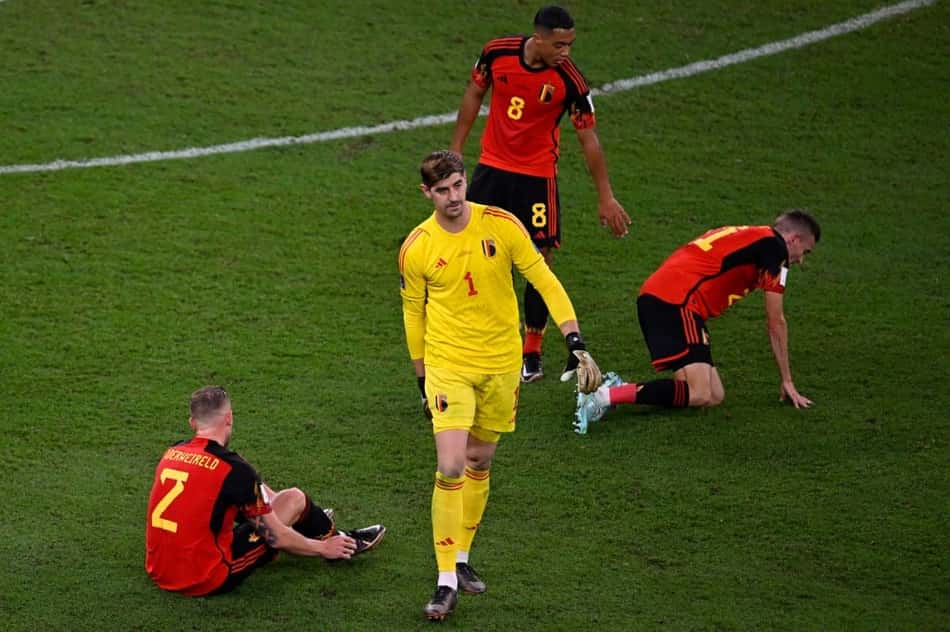 Courtois lamenta eliminação precoce da Bélgica na Copa do Mundo: 'O futebol decidiu por nós'