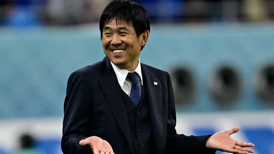 Técnico celebra vitória do Japão sobre a Espanha: 'Não tem a posse, mas tem a velocidade'