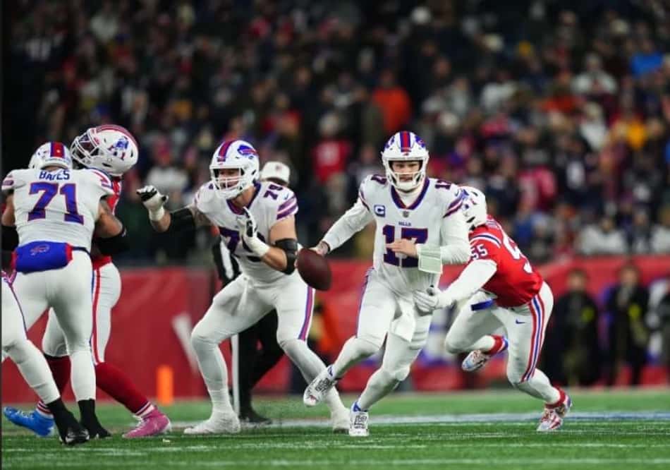 Buffalo Bills supera o New England Patriots no Gillette Stadium