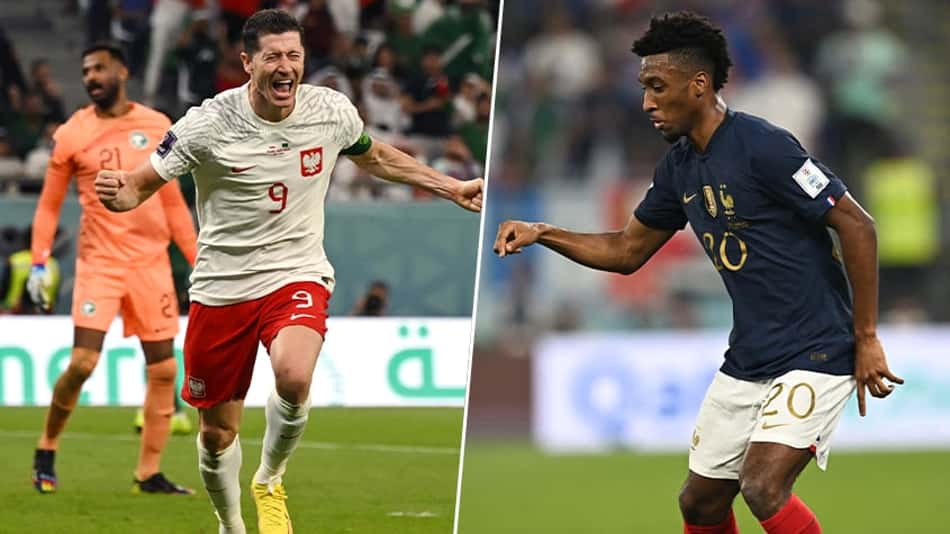 França x Polônia: oitavas de final colocará frente a frente atacantes que 'saíram no soco' em treino do Bayern