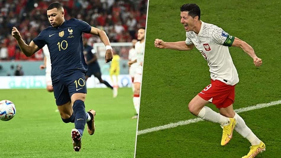 Mbappé x Lewandowski: quem marcou mais gols desde a Copa do Mundo de 2018?