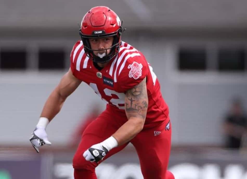 Linebacker Ryan David vai continuar na CFL em 2023