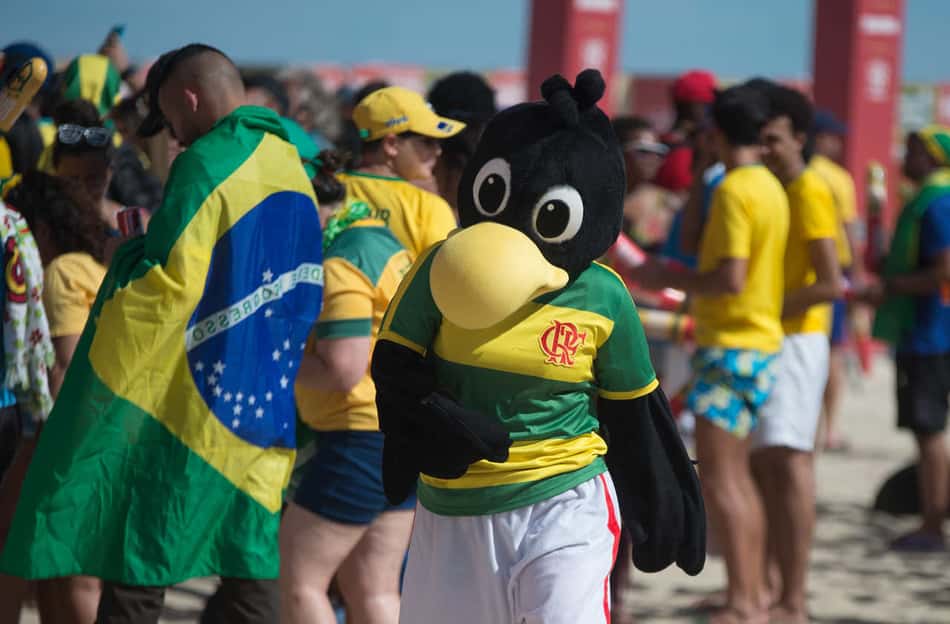 No Fifa Fan Fest, flamenguistas torcem por entradas de Pedro e Everton Ribeiro na Seleção Brasileira