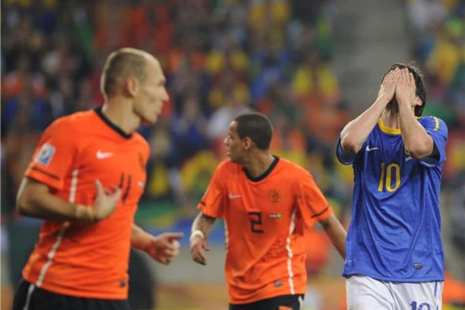 Brasil x Holanda em 2010