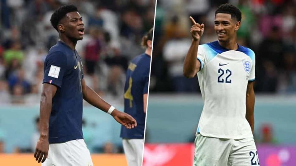 Jovens prodígios de França e Inglaterra se consolidam entre os titulares e promovem 'duelo de titãs' na Copa