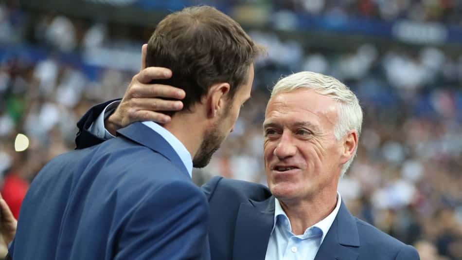 Técnicos de França e Inglaterra chegam prestigiados para o duelo da Copa do Mundo