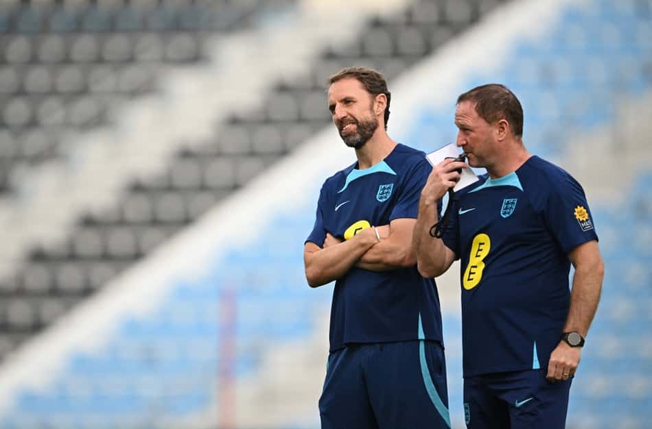 Garth Southgate e Steve Holland