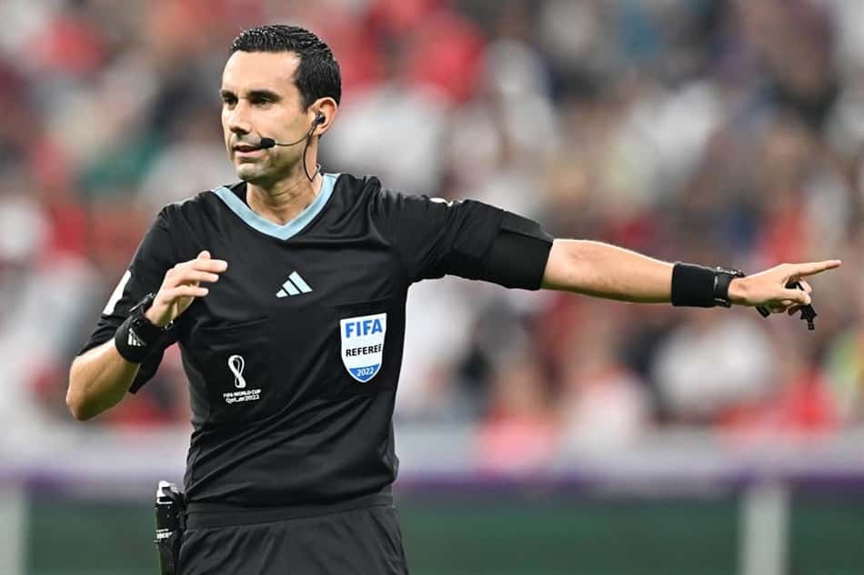 Quem é o árbitro de França x Marrocos na Copa do Mundo?