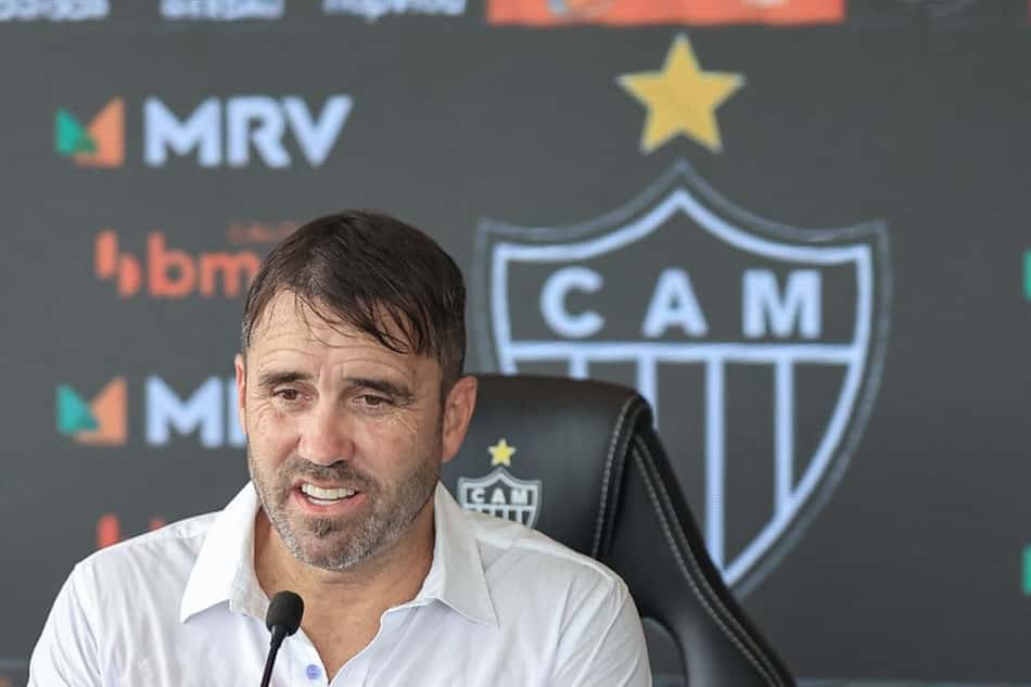 Eduardo Coudet traça primeiro objetivo no Atlético-MG