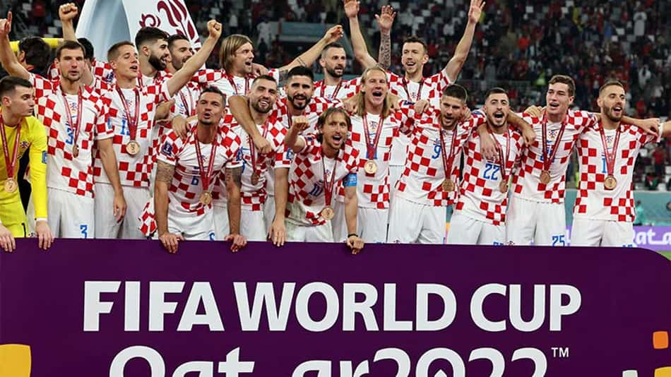 Bronze comprova ascensão, e Croácia soma mais medalhas em Copas do que Brasil e outras campeãs desde 1998