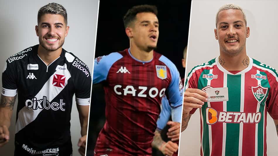 Veja como os principais clubes do país se movimentaram no mercado no período da Copa do Mundo