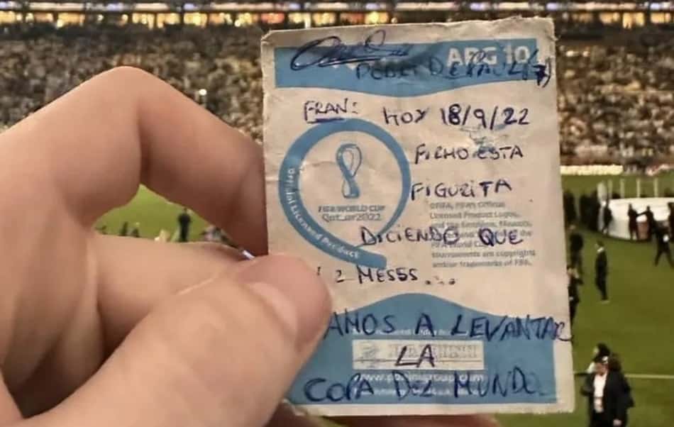 De Paul errou conta, mas 'previu' título da Argentina na Copa do Mundo