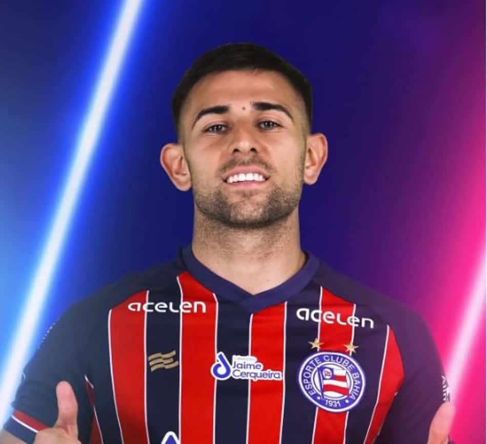 Nicolás Acevedo é anunciado como novo reforço do Bahia