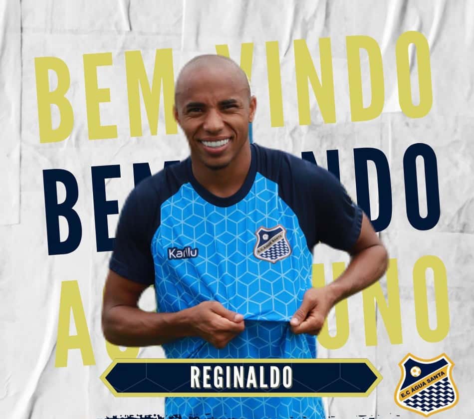 Reginaldo Lopes, reforço do Água Santa, tem grandes ambições no Paulistão