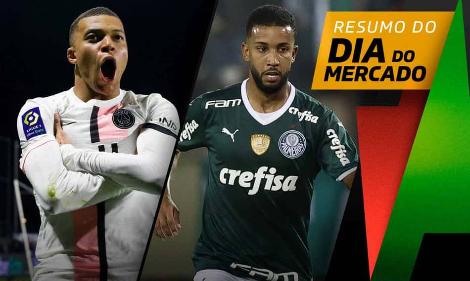 Mbappé nos planos do Real Madrid, Palmeiras acerta empréstimo de Jorge… O Dia do Mercado!